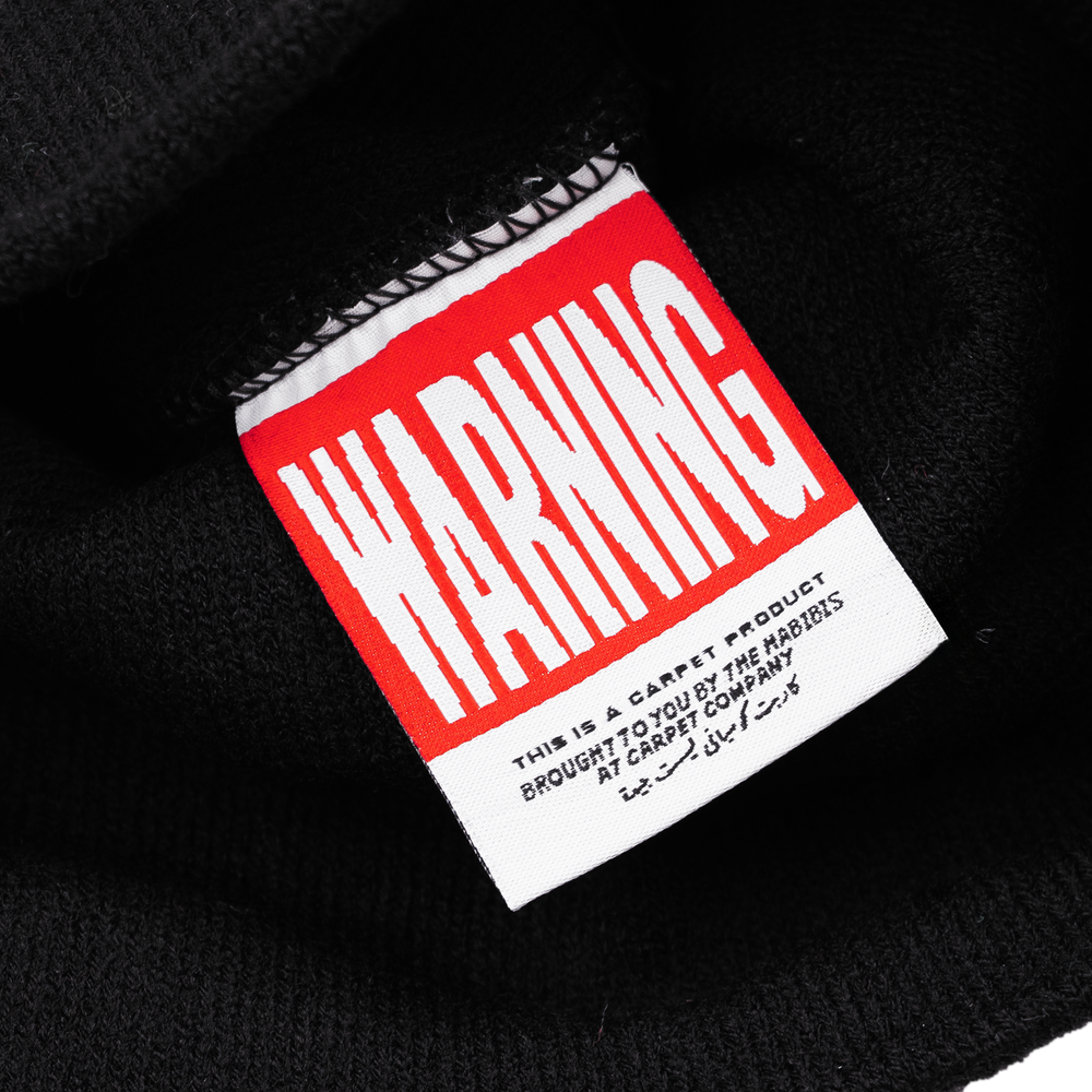 X Beanie - Black — Carpet Company